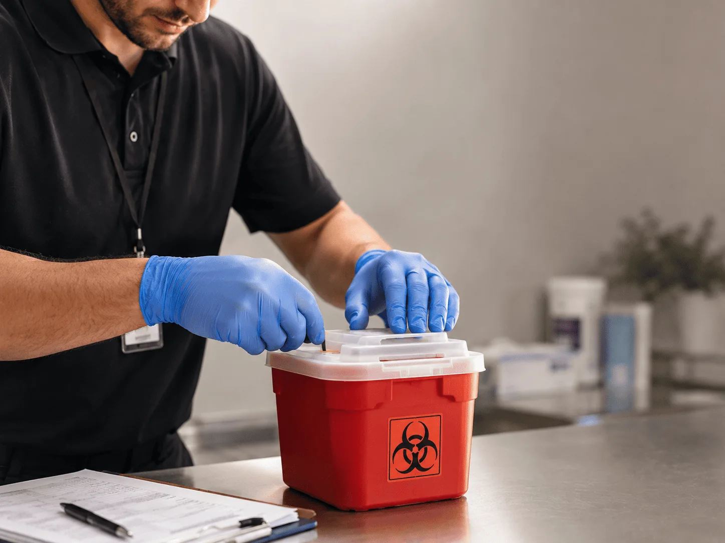 Why choose Sharps Waste Disposal in Luckey, OH